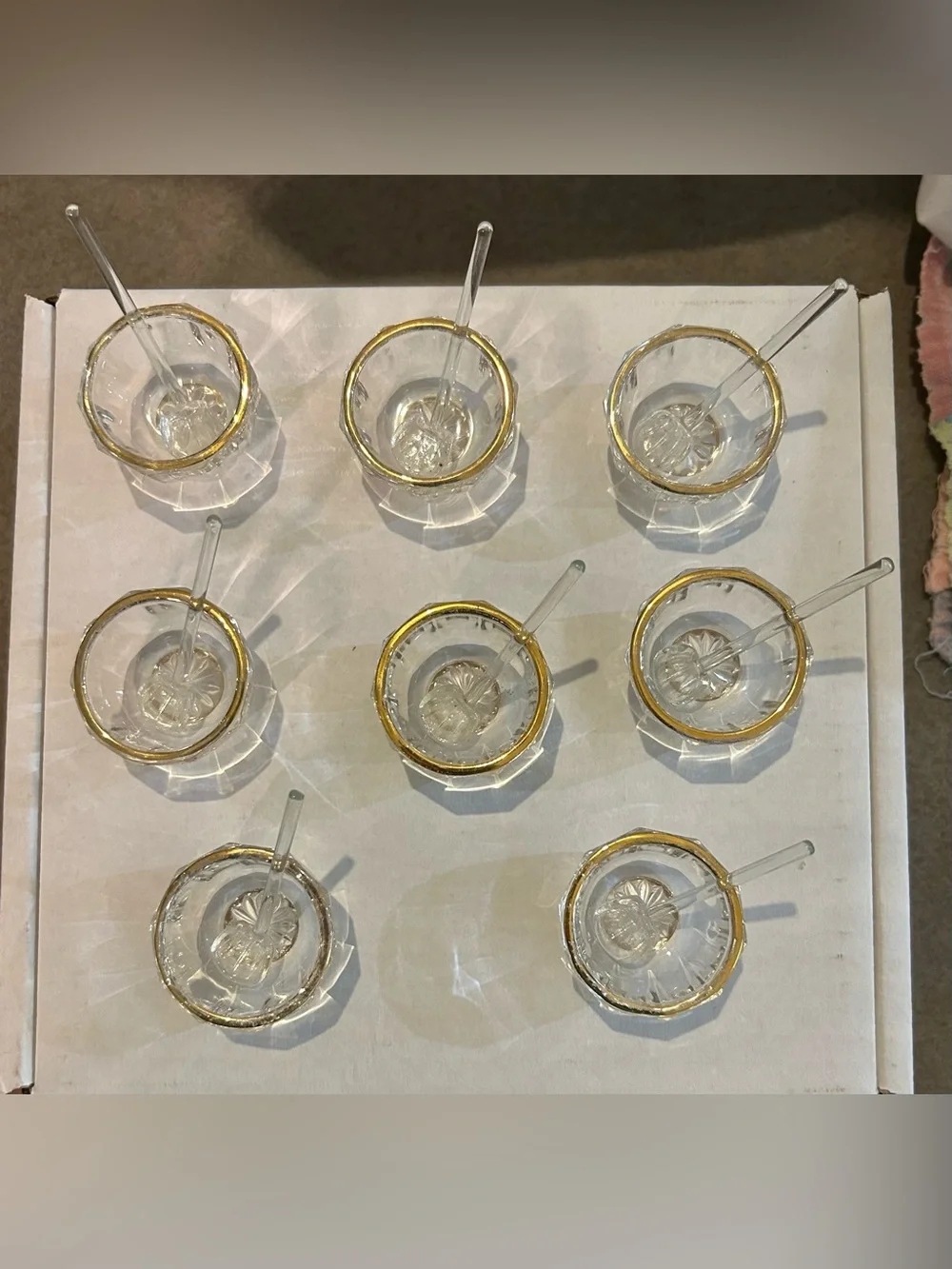 Rainbow Art Glass no damaged chips